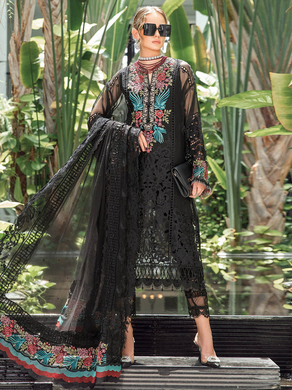 Maria B Luxury Lawn 04-Black