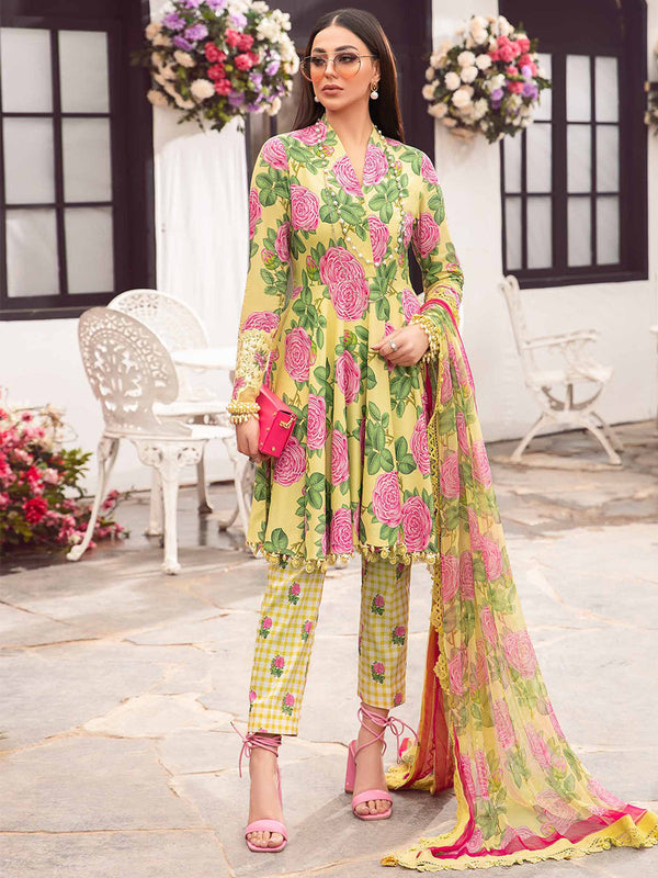 Maria B Mprints Lawn - 2103A